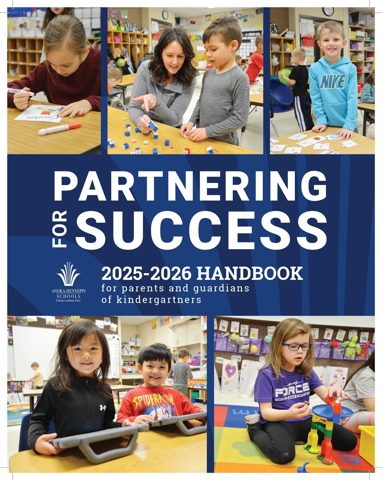 2025-26 Kindergarten Handbook Cover